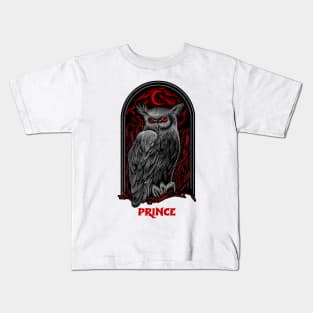 The Moon Owl Prince Kids T-Shirt